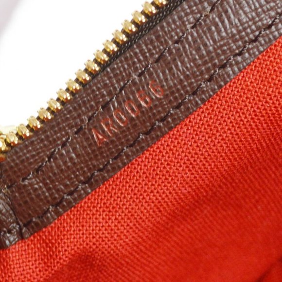 Louis Vuitton Belem MM Handbag Damier Ebene Canvas, Leather - Picture 10 of 16